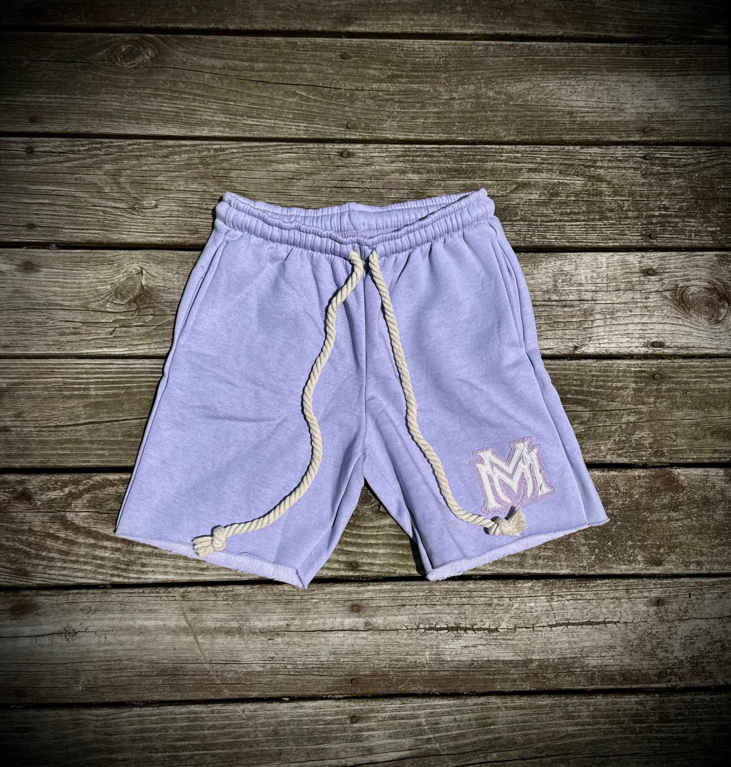 MANIFEST MILLIONS™ — Pastel Purple Manifest Shorts