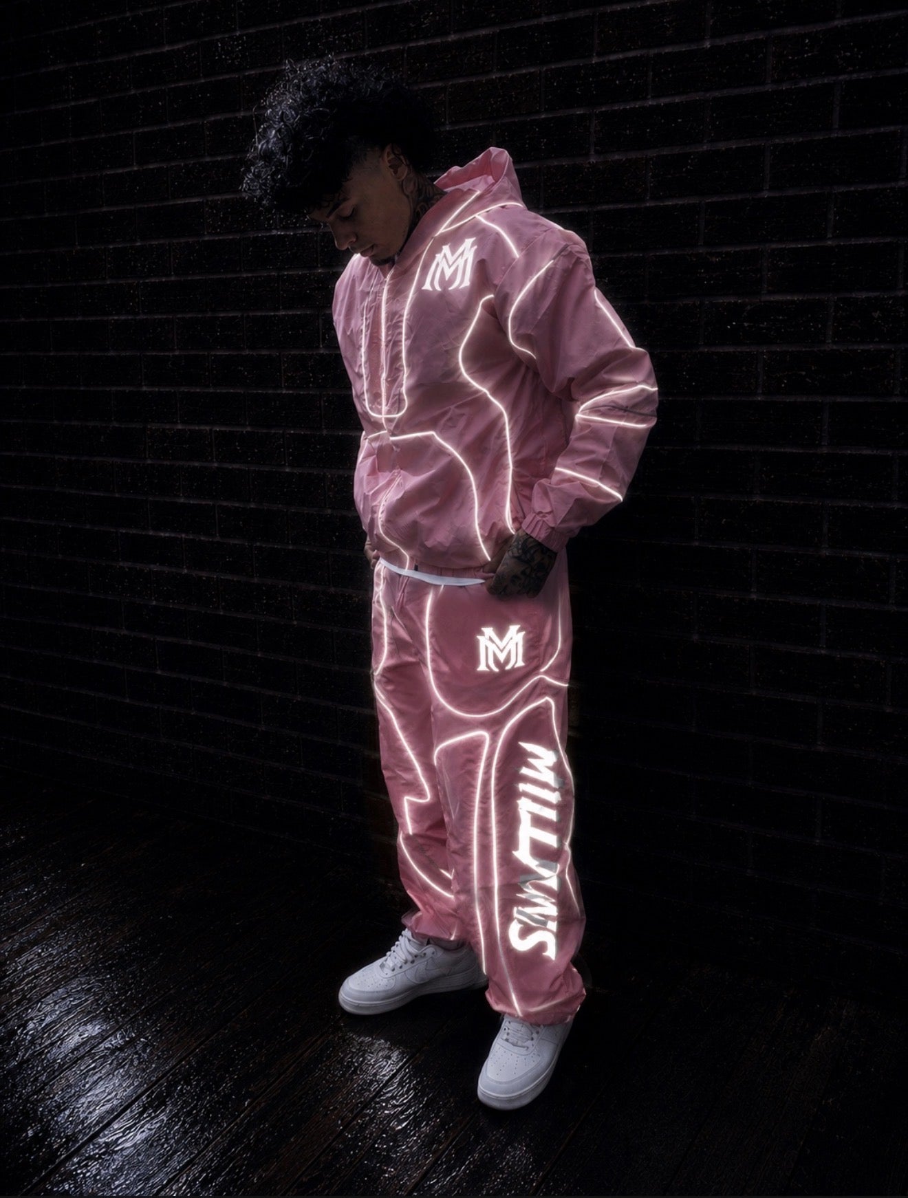Manifest Millions® Pink Reflective Windbreaker Set