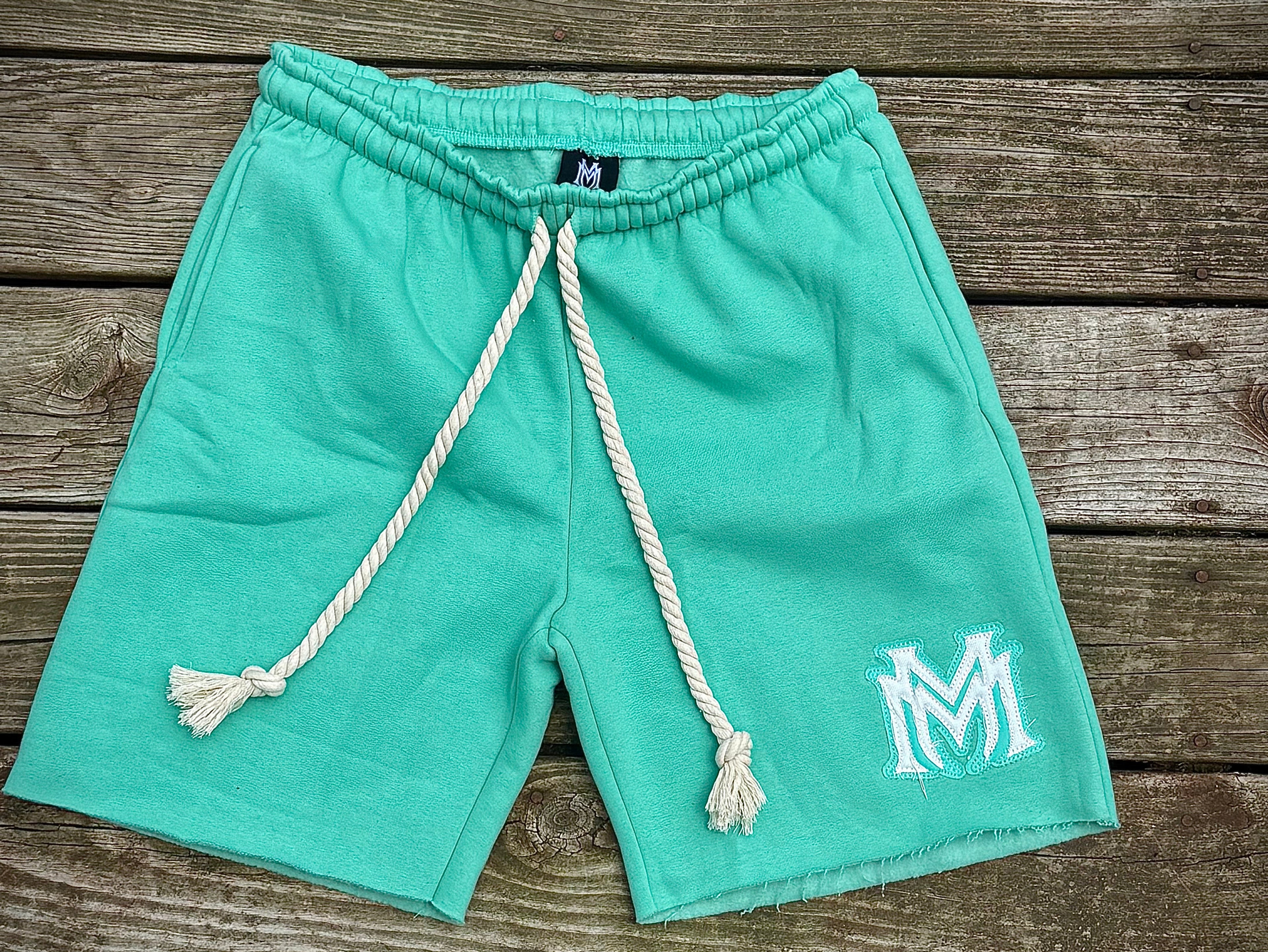 Manifest MILLIONS — Light Green Manifest Shorts