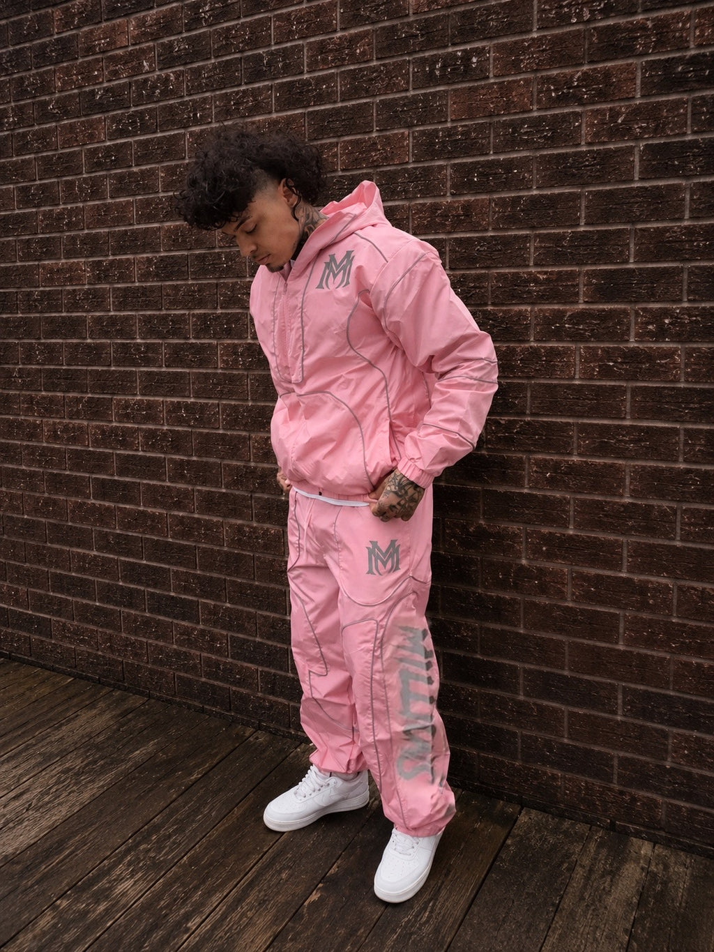 Manifest Millions® Pink Reflective Windbreaker Set