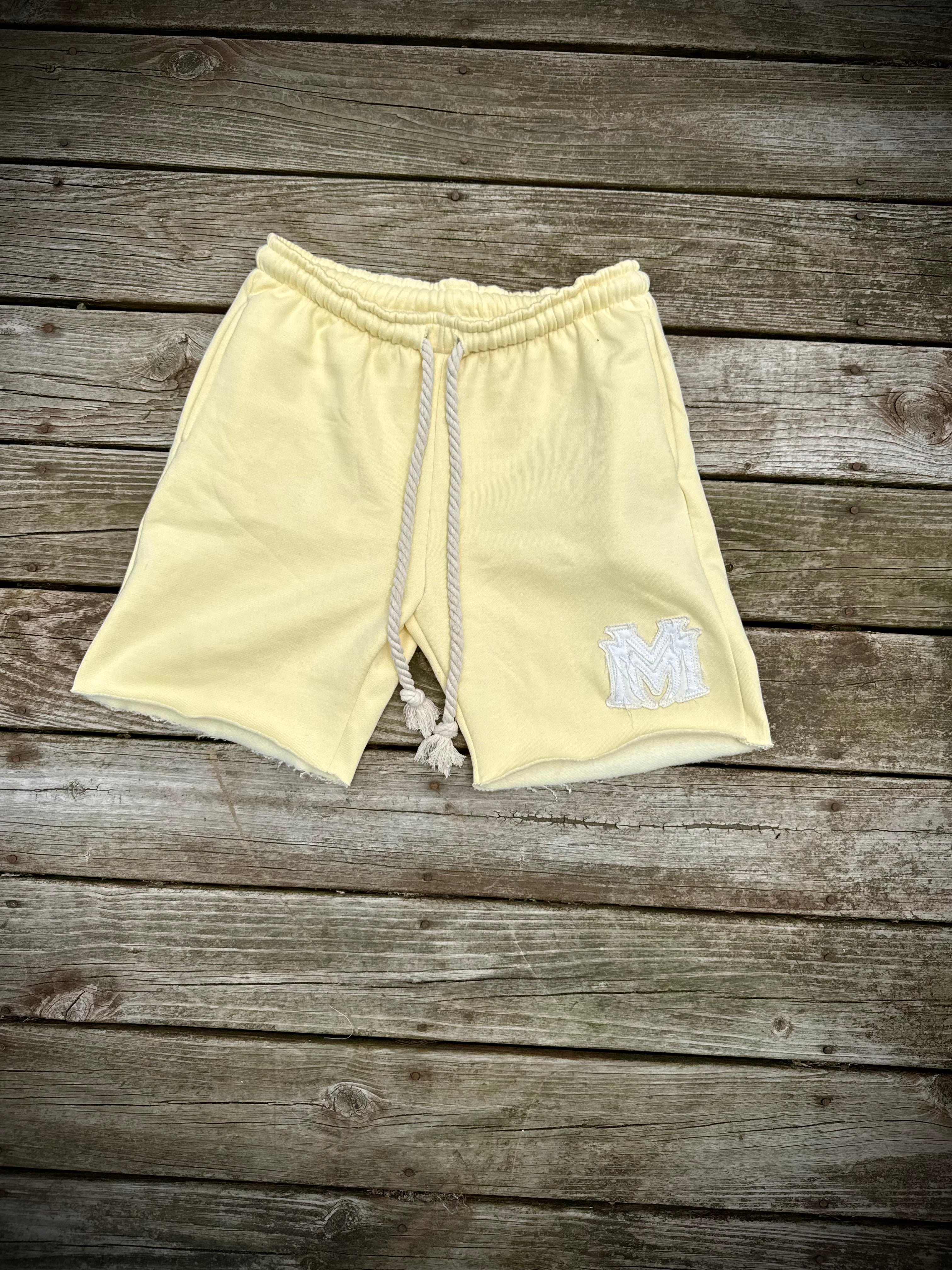 MANIFEST MILLIONS™ — Pastel Yellow Manifest Shorts
